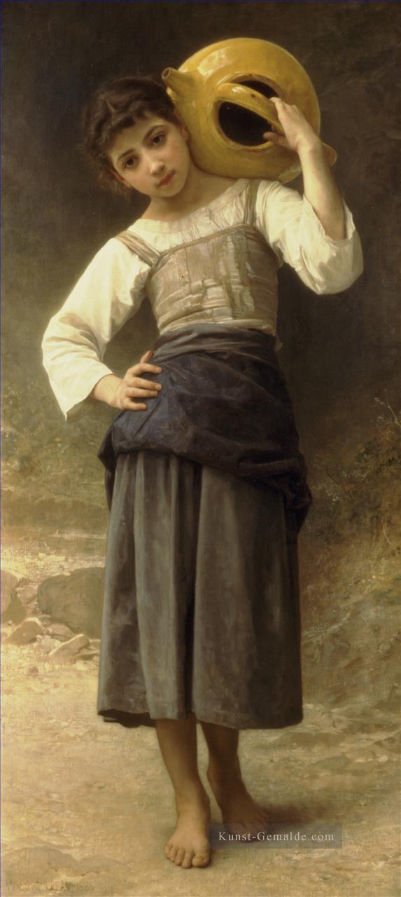 Jeune fille allant a la fontaine Realismus William Adolphe Bouguereau Ölgemälde